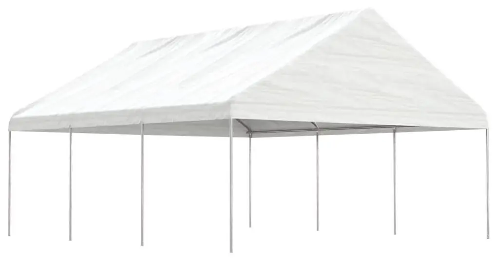 Садовый павильон VidaXL 3155519 5.9x6.7 (White)