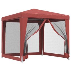 Pavilion de gradina VidaXL 319225 2.5x2.5 (Red)