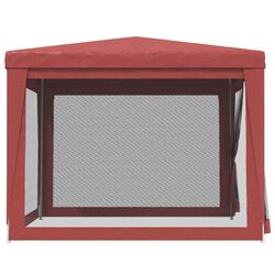 Pavilion de gradina VidaXL 319230 3x3 (Red) Thumb