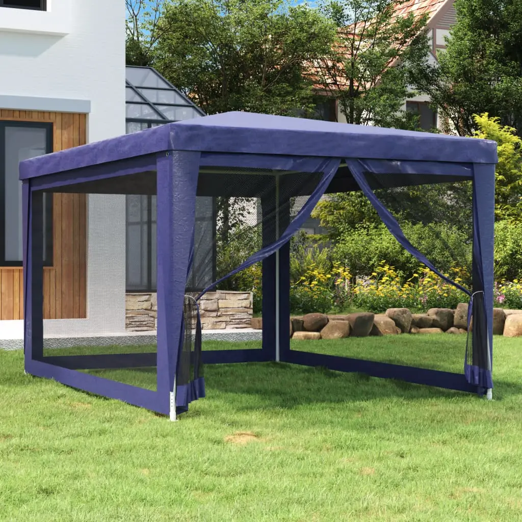 Pavilion de gradina VidaXL 319232 3x4 (Blue) - 7