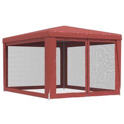 Pavilion de gradina VidaXL 319235 3x4 (Red) Thumb