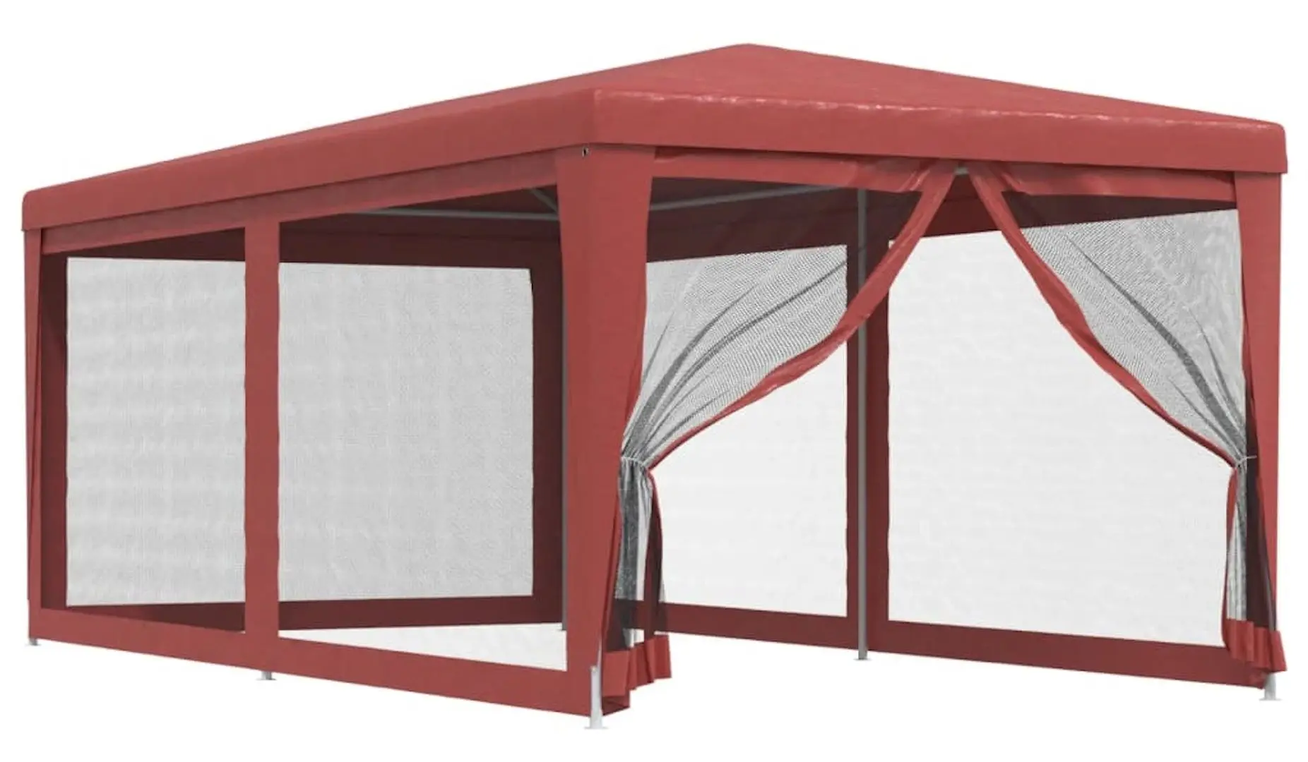 Pavilion de gradina VidaXL 319240 3x6 (Red)