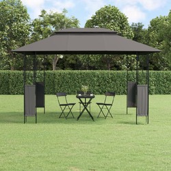 Pavilion de gradina VidaXL 360142 4x3 (Anthracite) Thumb