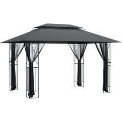 Pavilion de gradina VidaXL 360144 4x3 (Anthracite)