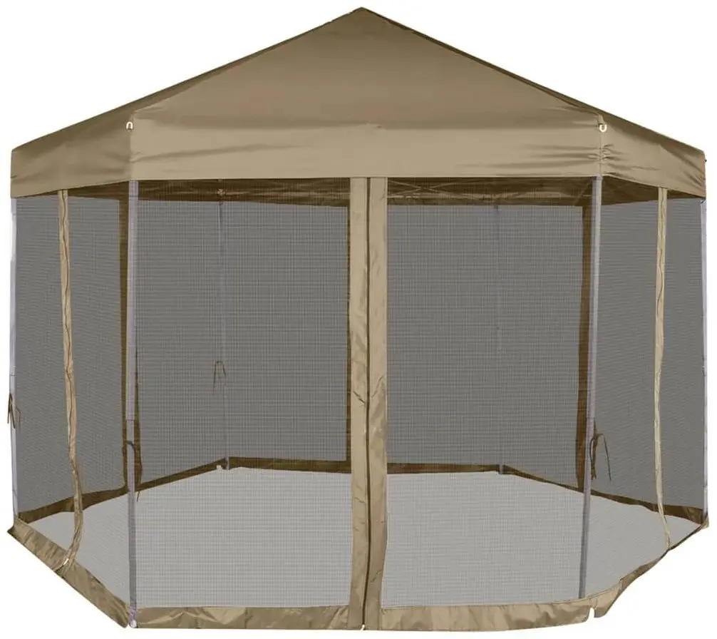 Садовый павильон VidaXL 362013 3.6x3.1 (Taupe)