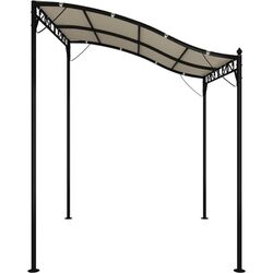 Pavilion de gradina VidaXL 362391 2x2.3 (Cream) Thumb