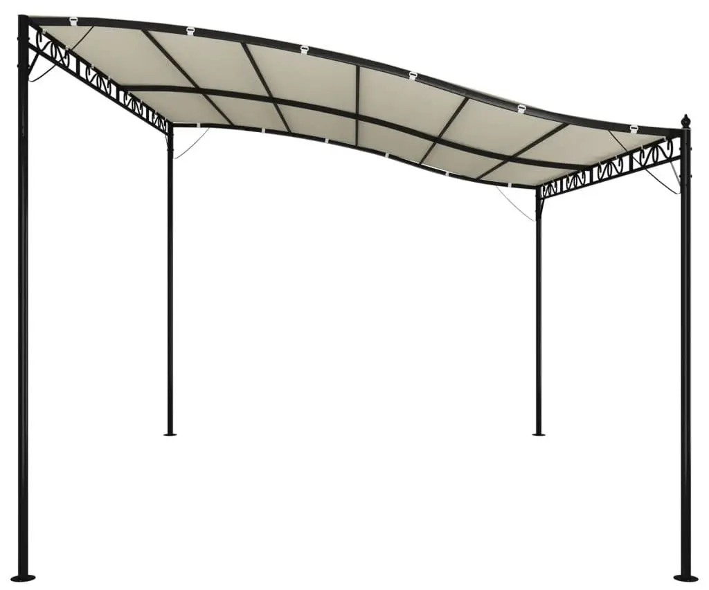 Pavilion de gradina VidaXL 362394 4x3 (Cream)