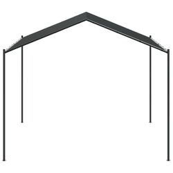 Садовый павильон VidaXL 362453 4x4 (Anthracite) Thumb