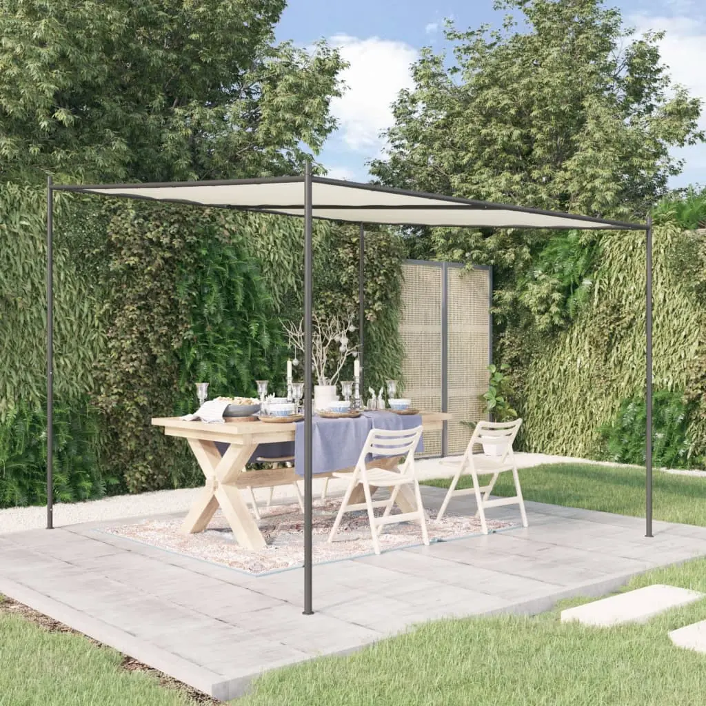Pavilion de gradina VidaXL 362461 3x3 (White) - 6