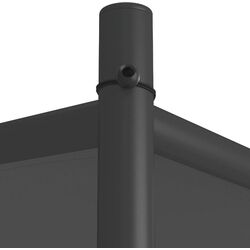 Садовый павильон VidaXL 362465 4x4 (Anthracite) Thumb