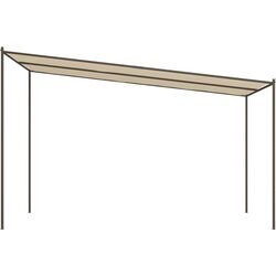 Садовый павильон VidaXL 362466 4x4 (Beige) Thumb
