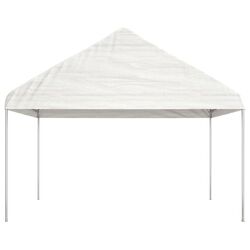 Pavilion de gradina VidaXL 362637 4x2.23 (White) Thumb