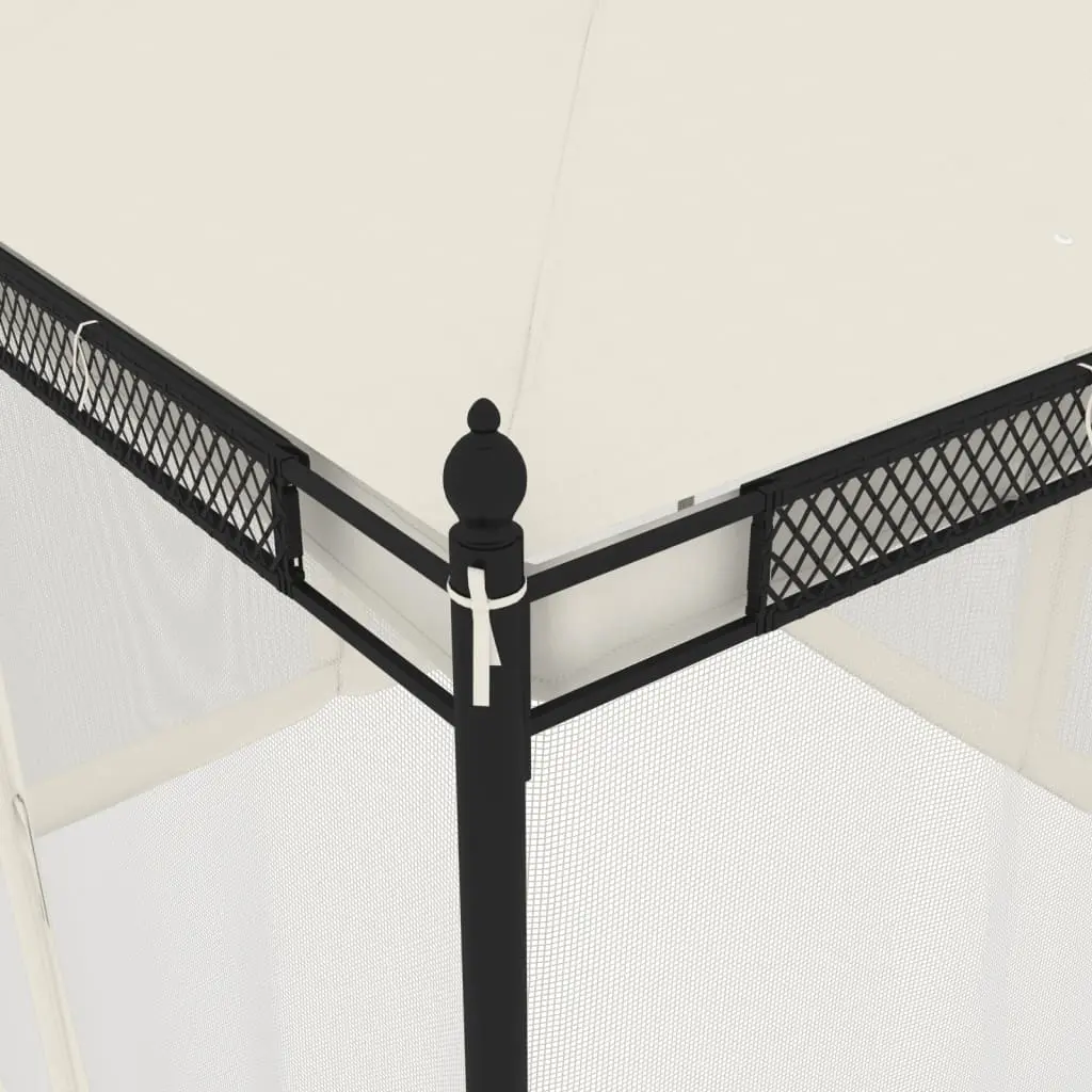 Садовый павильон VidaXL 368434 2.9x2.9 (Cream)