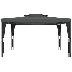 Садовый павильон VidaXL 368443 3.9x2.9 (Anthracite) Thumb