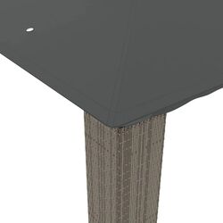 Pavilion de gradina VidaXL 368445 2.9x2.9 (Anthracite) Thumb