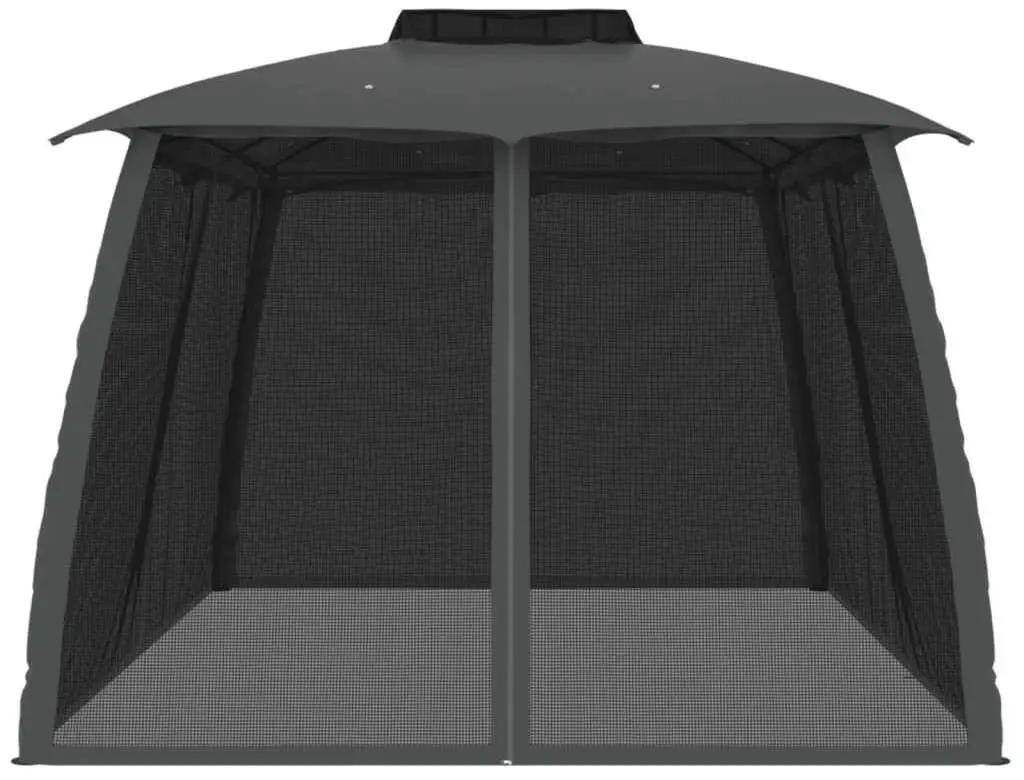 Садовый павильон VidaXL 368452 3.9x3.9 (Anthracite) - 3