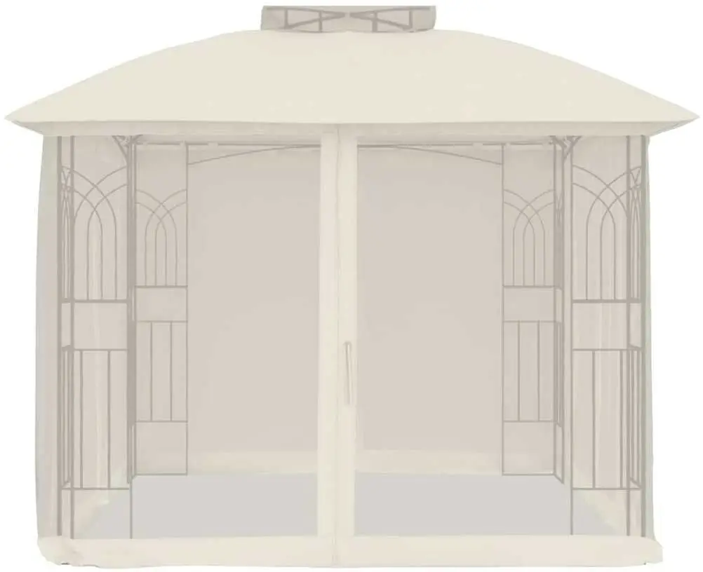 Садовый павильон VidaXL 368454 2.9x2.9 (Cream)