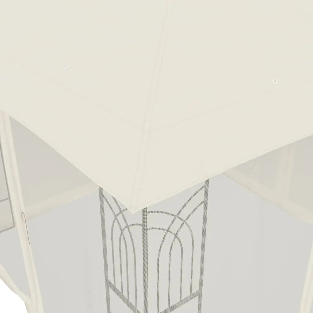 Садовый павильон VidaXL 368454 2.9x2.9 (Cream)