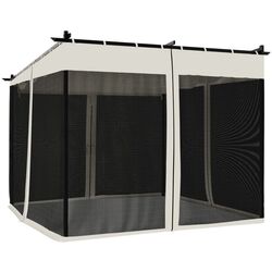 Pavilion de gradina VidaXL 4003908 3x3 (Cream) Thumb