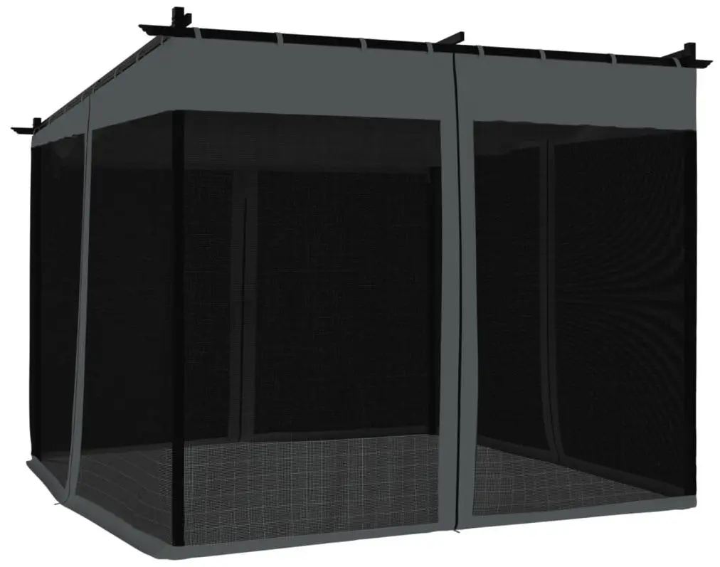 Pavilion de gradina VidaXL 4003909 3x3 (Anthracite)