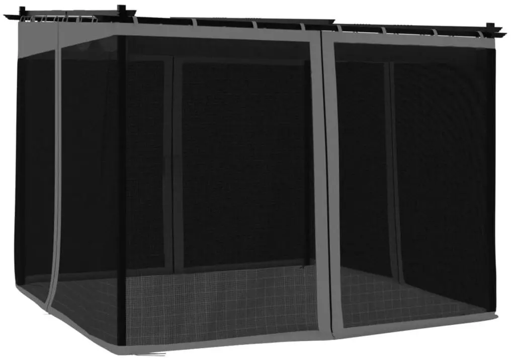 Pavilion de gradina VidaXL 4003909 3x3 (Anthracite)