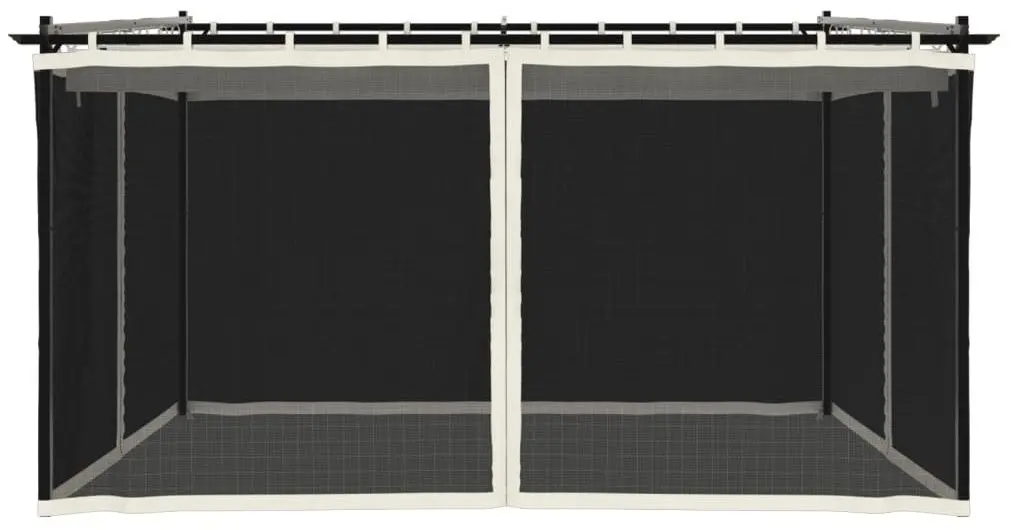 Садовый павильон VidaXL 4003911 4x3 (Cream)