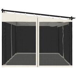 Садовый павильон VidaXL 4003911 4x3 (Cream) Thumb