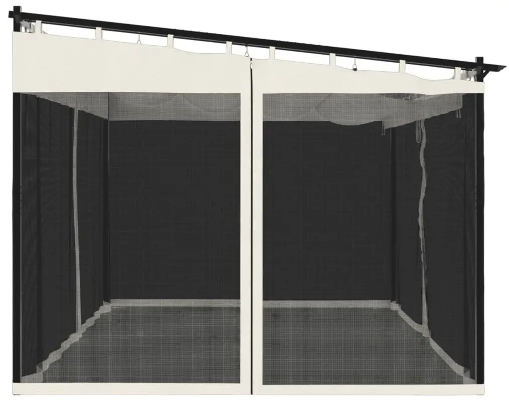 Садовый павильон VidaXL 4003911 4x3 (Cream)