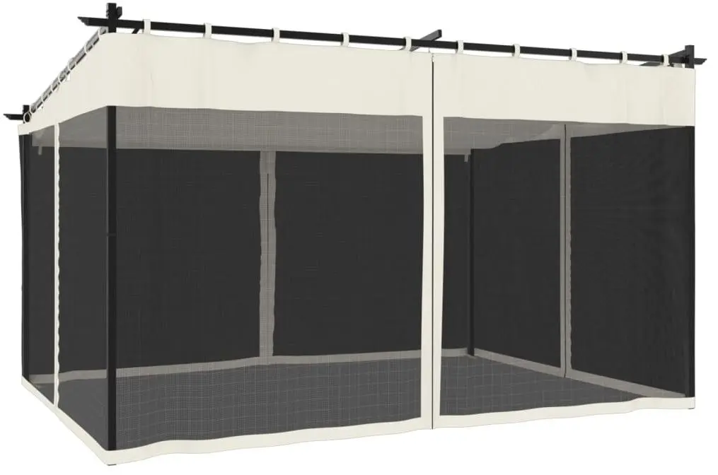 Садовый павильон VidaXL 4003911 4x3 (Cream)