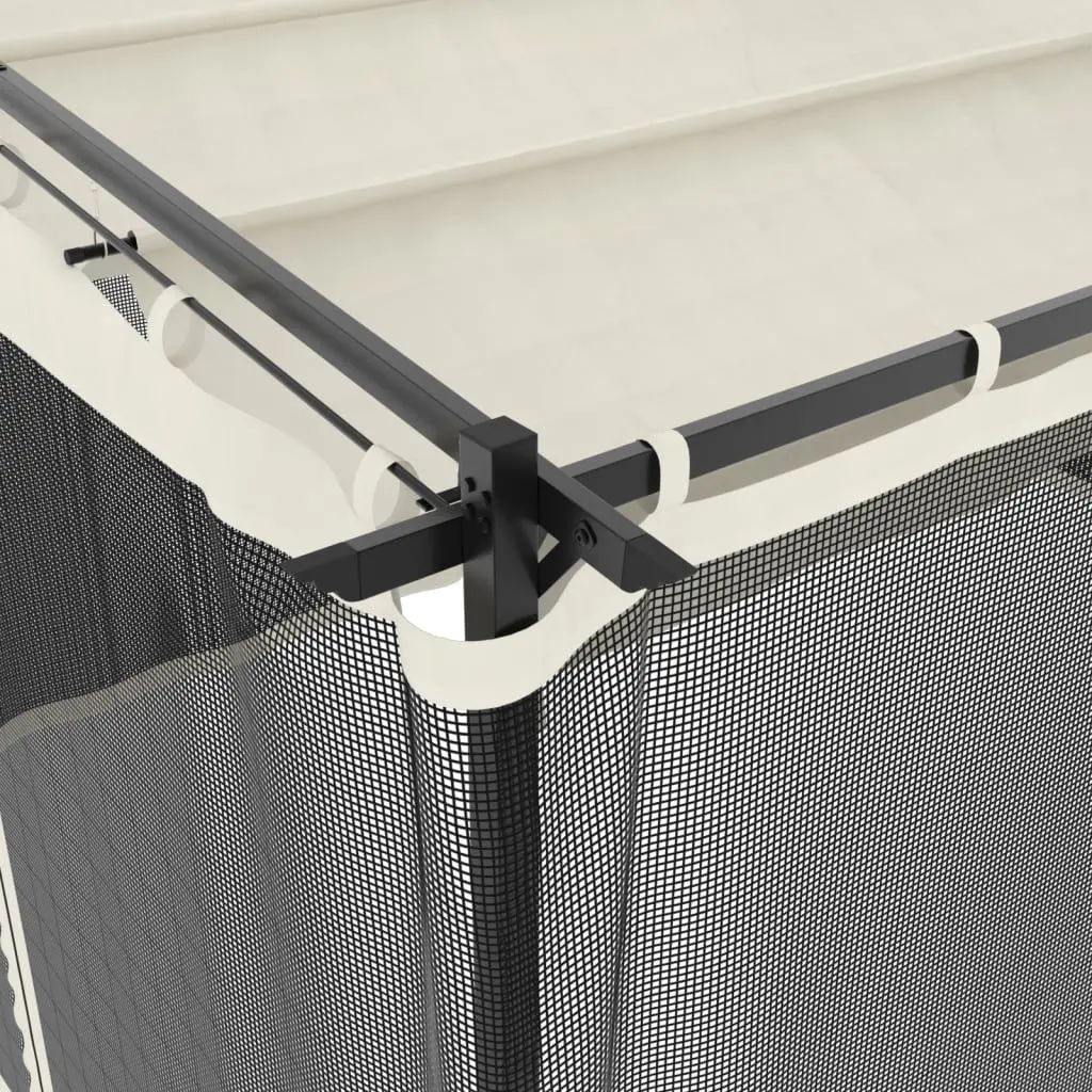 Садовый павильон VidaXL 4003911 4x3 (Cream)