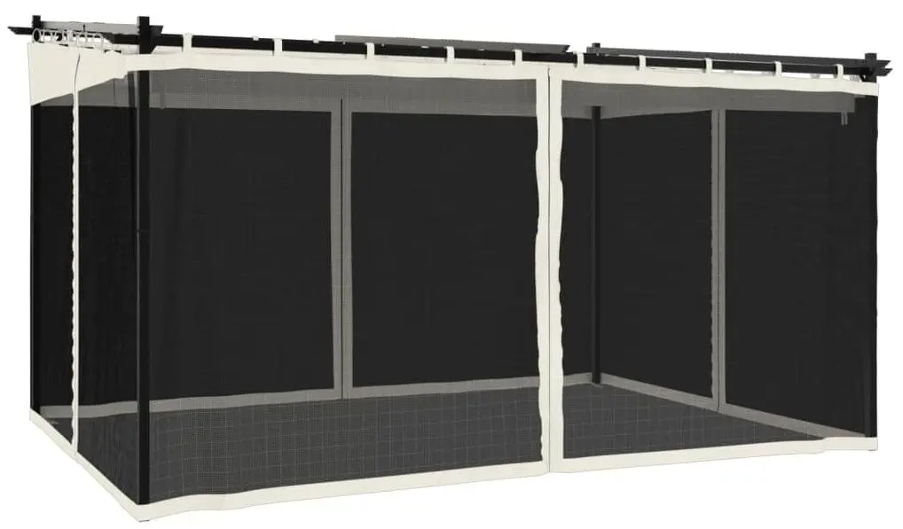 Садовый павильон VidaXL 4003911 4x3 (Cream)