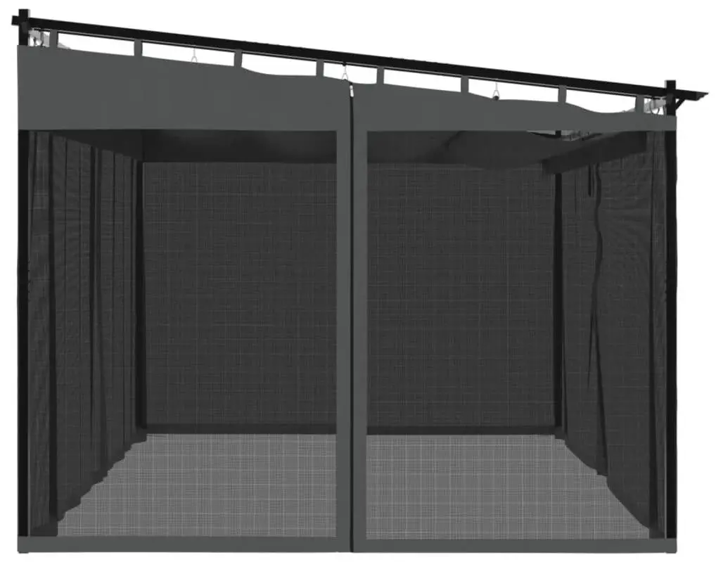 Садовый павильон VidaXL 4003912 4x3 (Anthracite) - 3