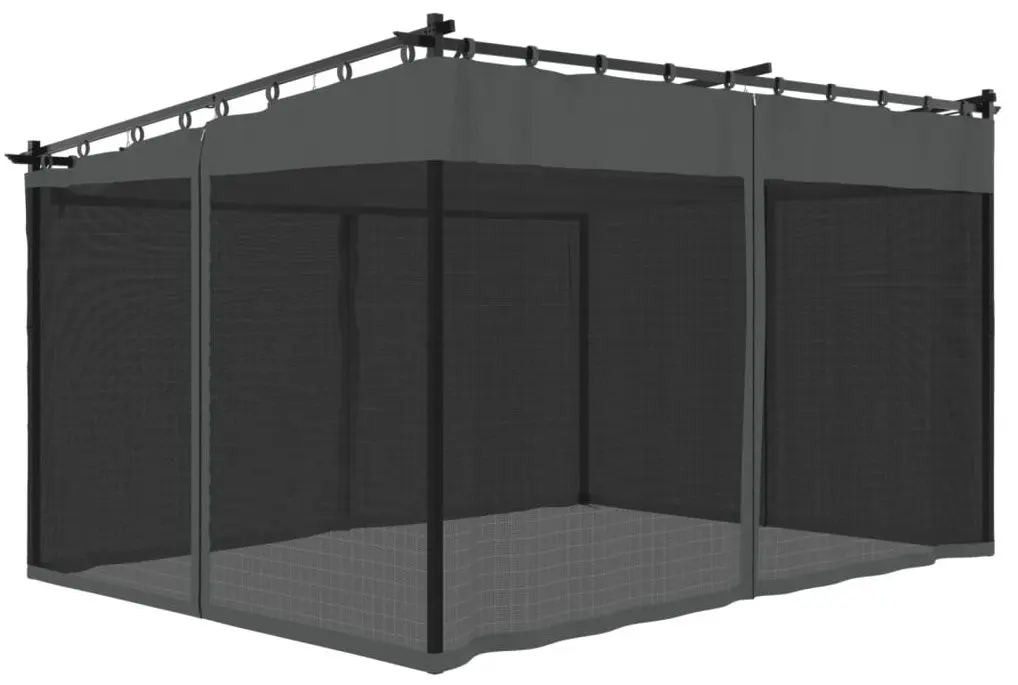 Садовый павильон VidaXL 4003912 4x3 (Anthracite) - 4