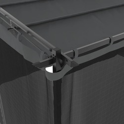 Садовый павильон VidaXL 4003912 4x3 (Anthracite) Thumb