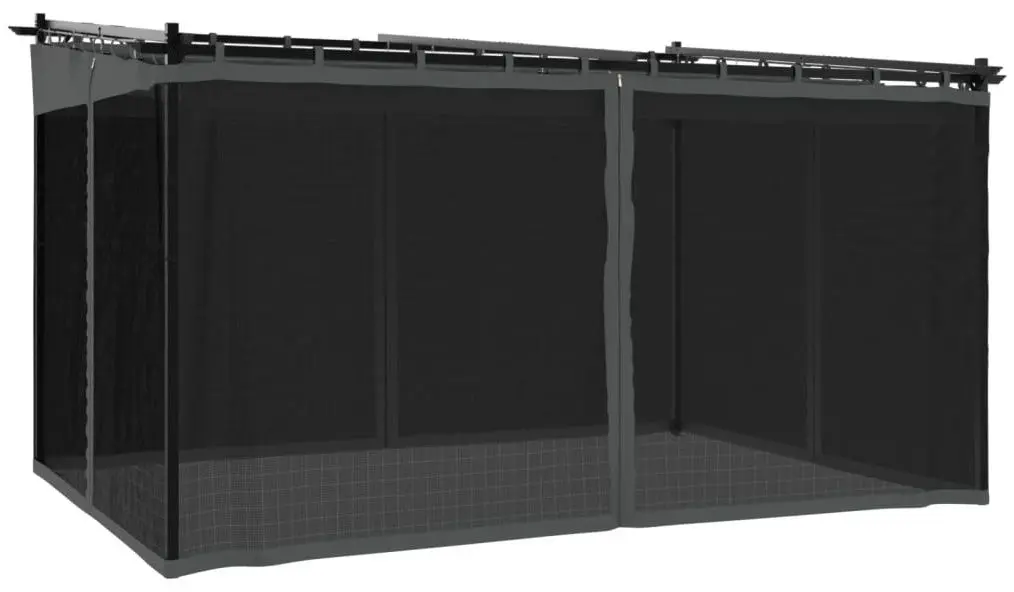 Садовый павильон VidaXL 4003912 4x3 (Anthracite)