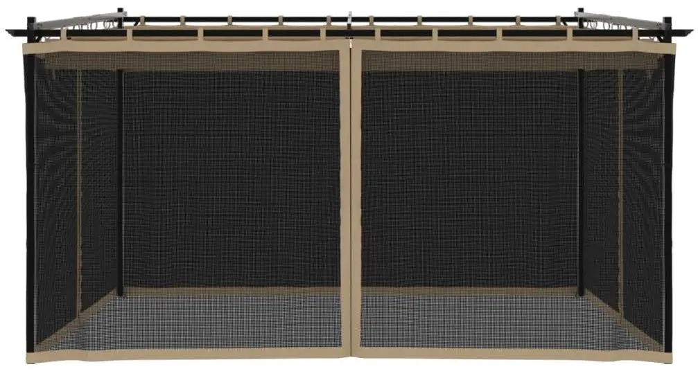 Pavilion de gradina VidaXL 4003913 4x3 (Taupe Grey)