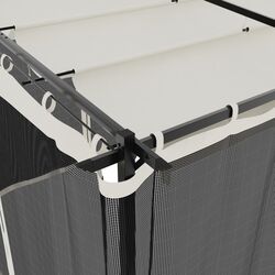 Pavilion de gradina VidaXL 4003914 6x3 (Cream) Thumb