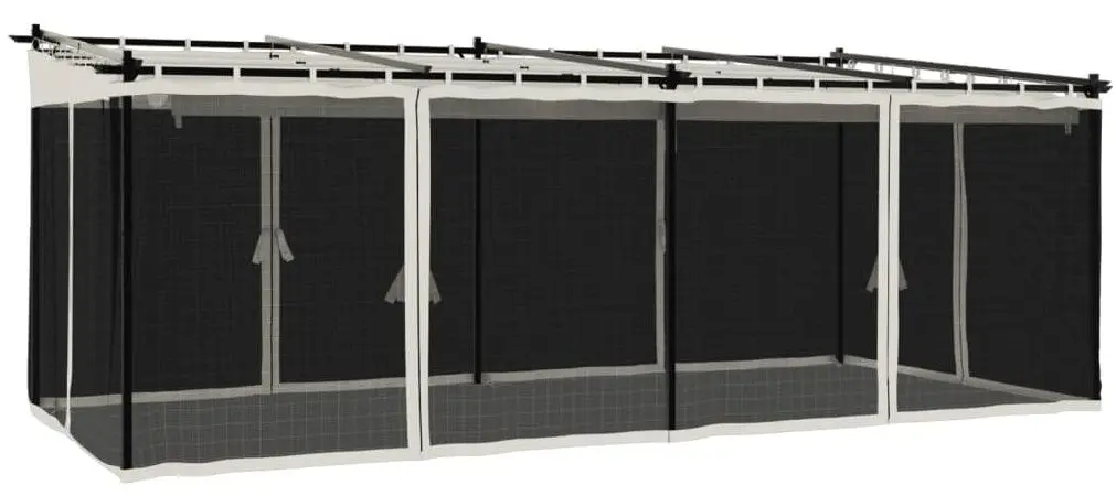 Pavilion de gradina VidaXL 4003914 6x3 (Cream)