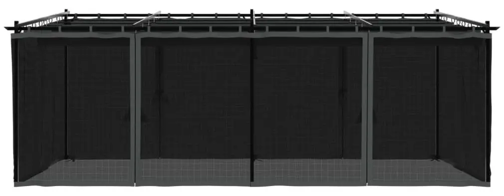 Pavilion de gradina VidaXL 4003915 6x3 (Anthracite)