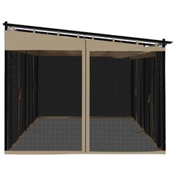 Pavilion de gradina VidaXL 4003916 6x3 (Taupe Grey) Thumb