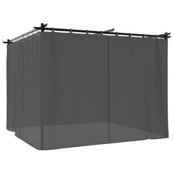 Pavilion de gradina VidaXL 4003918 3x3 (Anthracite) Thumb