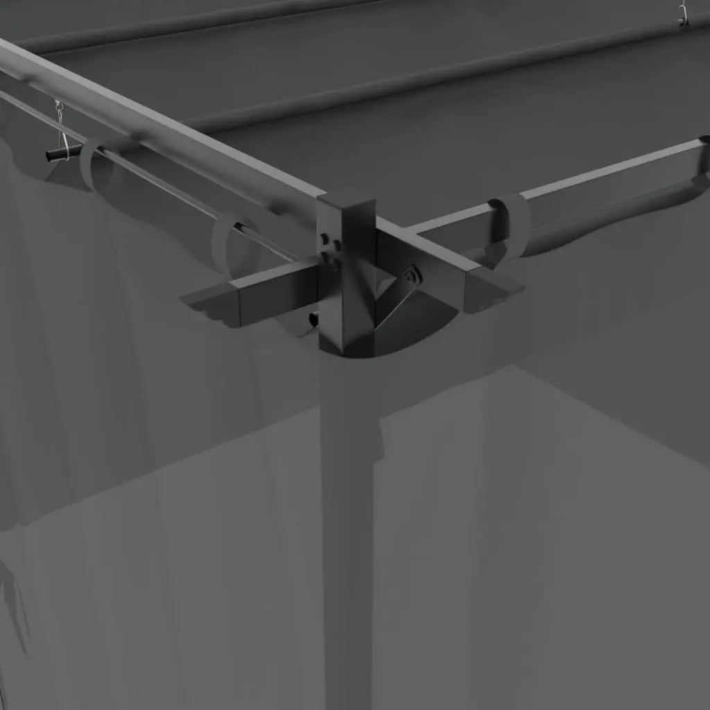 Pavilion de gradina VidaXL 4003918 3x3 (Anthracite) - 5