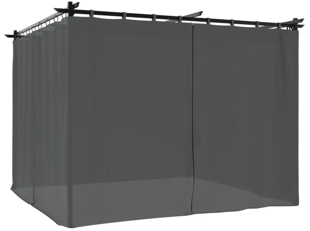 Pavilion de gradina VidaXL 4003918 3x3 (Anthracite)