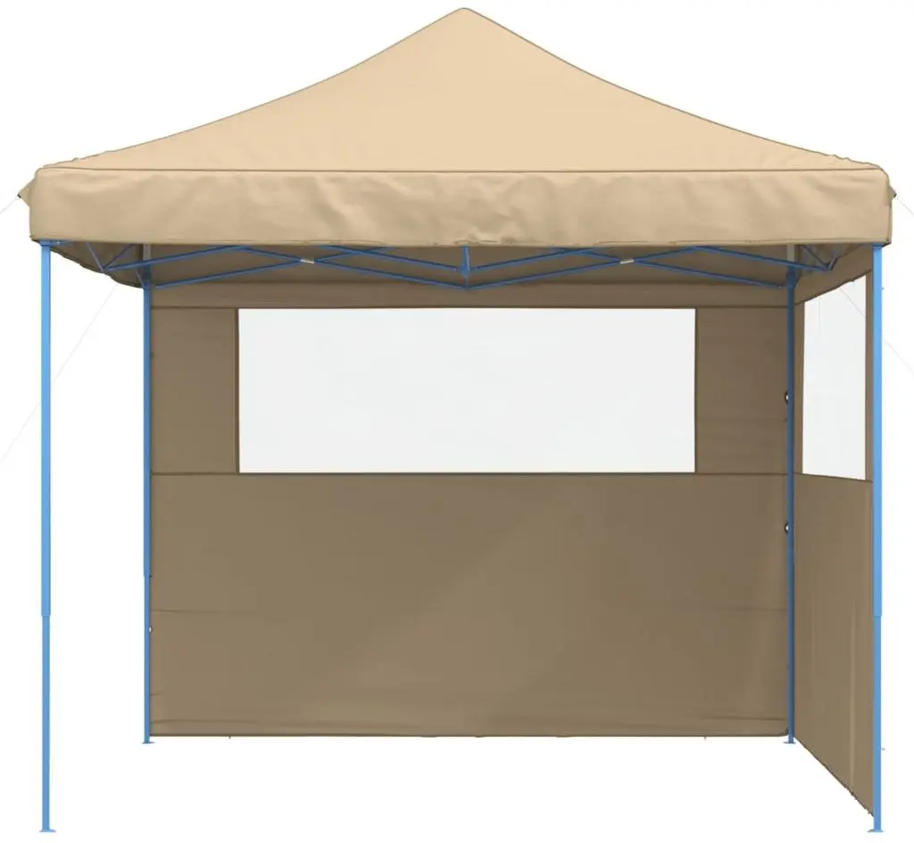 Pavilion de gradina VidaXL 4004921 3x3 (Beige)