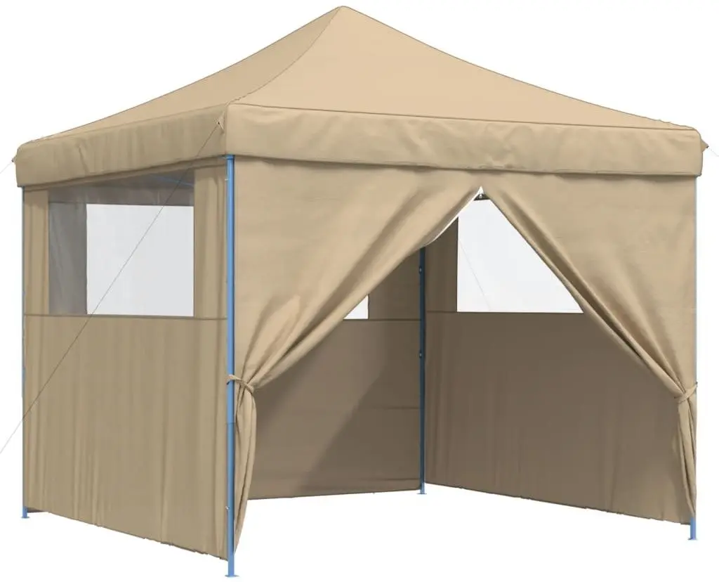 Pavilion de gradina VidaXL 4004928 3x3 (Beige)
