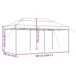 Садовый павильон VidaXL 4004936 6x3 (Green) Thumb