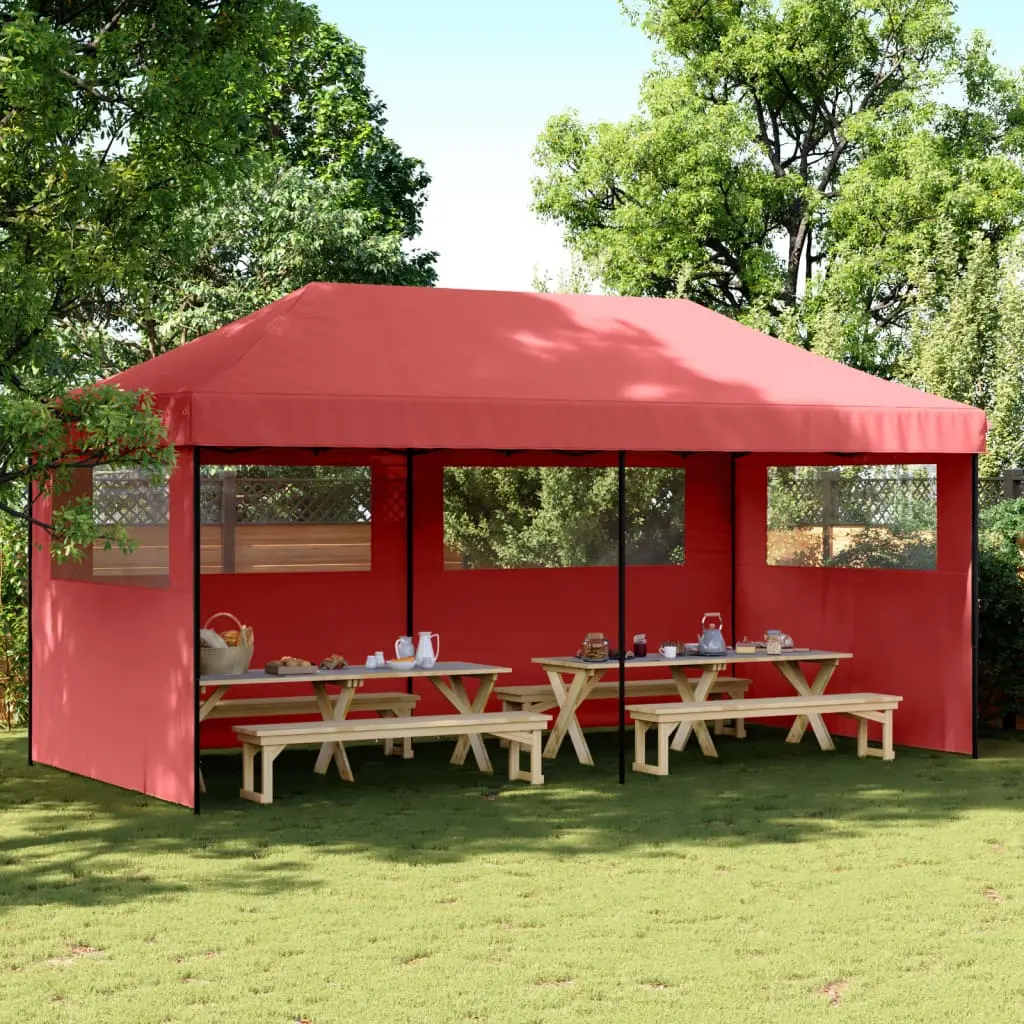 Pavilion de gradina VidaXL 4004947 6x3 (Burgundy)