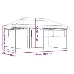 Pavilion de gradina VidaXL 4004949 6x3 (Terracotta) Thumb