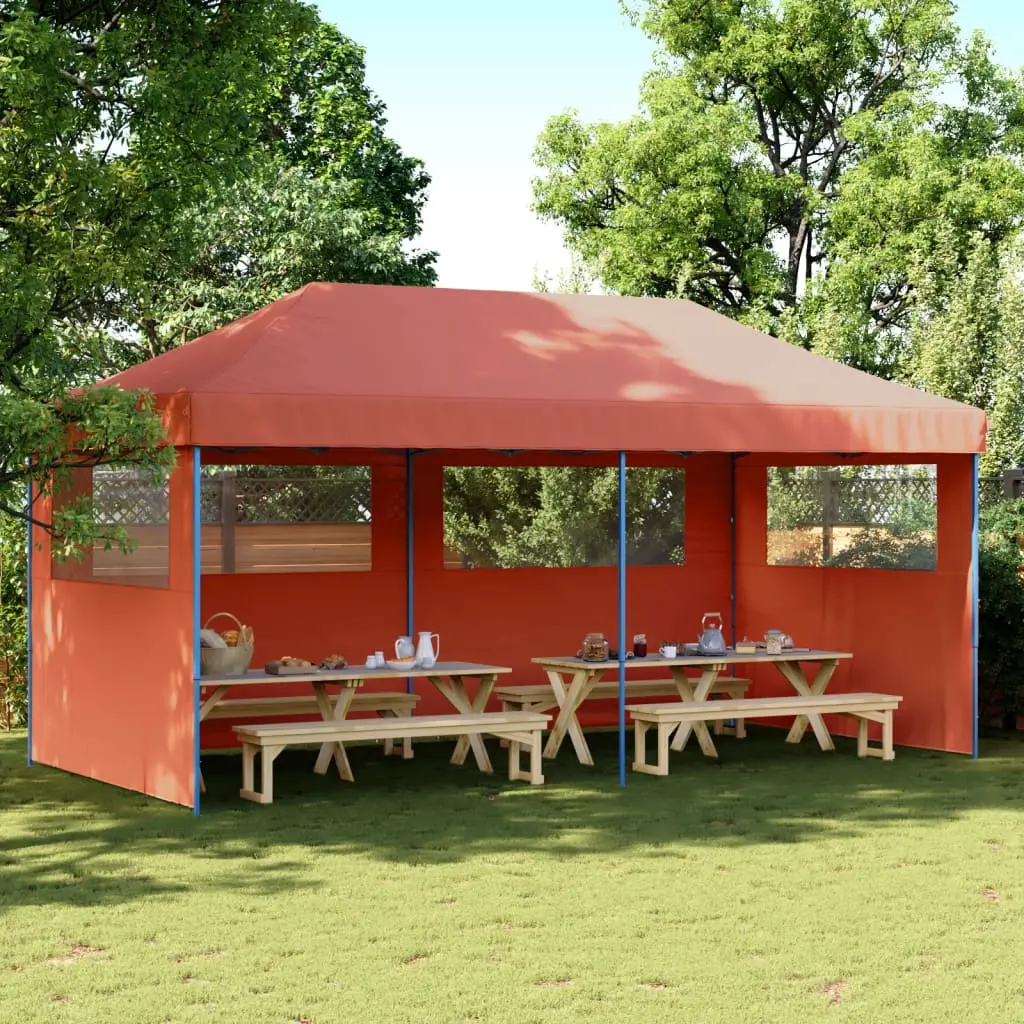 Pavilion de gradina VidaXL 4004949 6x3 (Terracotta)