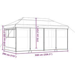 Садовый павильон VidaXL 4004957 5.8x3 (Terracotta) Thumb